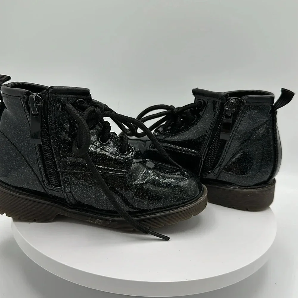 LUCKY TOP Toddler Lace-up Boots, Size 7